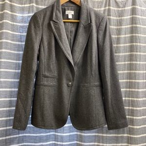 Anne Taylor wool blend blazer